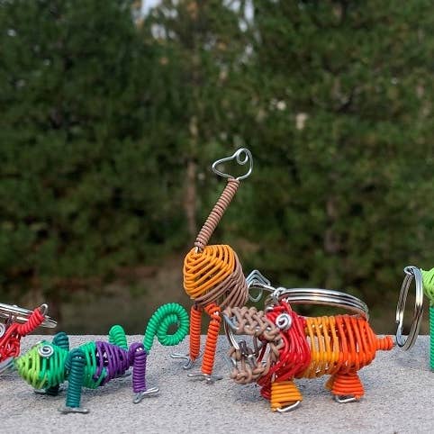 Bridge for Africa – wholesale Keychain – Unisex – Telephone Wire Keychain Collection2