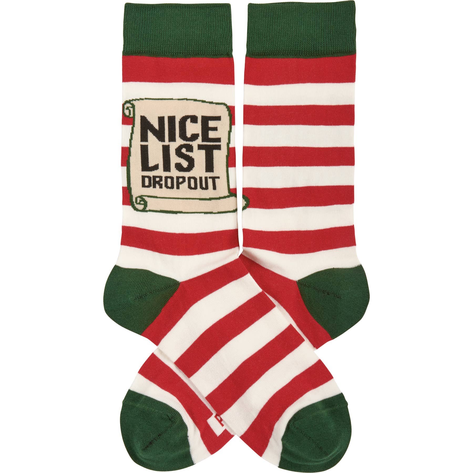 Primitives by Kathy - Wholesale Socks - Unisex - Nice List Dropout Socks1