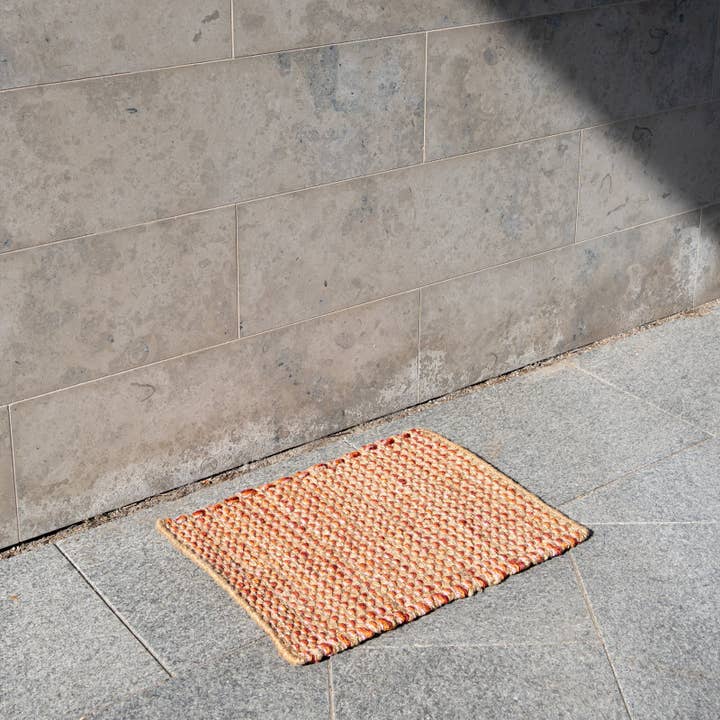 MATIAS MOELLENBACH - Venta al por mayor Felpudo - Felpudo de yute pesado, rojo