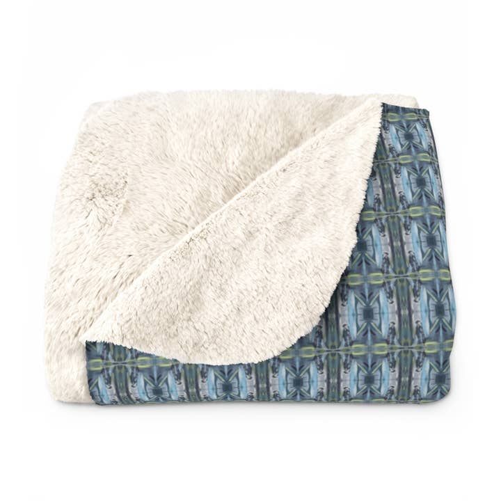 Sherpa Throw / Blanket: Bass Player/Musician (-CAP/P4) for wholesale by PALMER K Designs