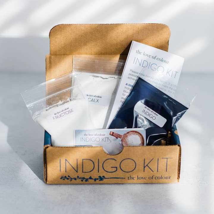 The Love of Colour - Wholesale DIY Craft Kit - Indigo Kit