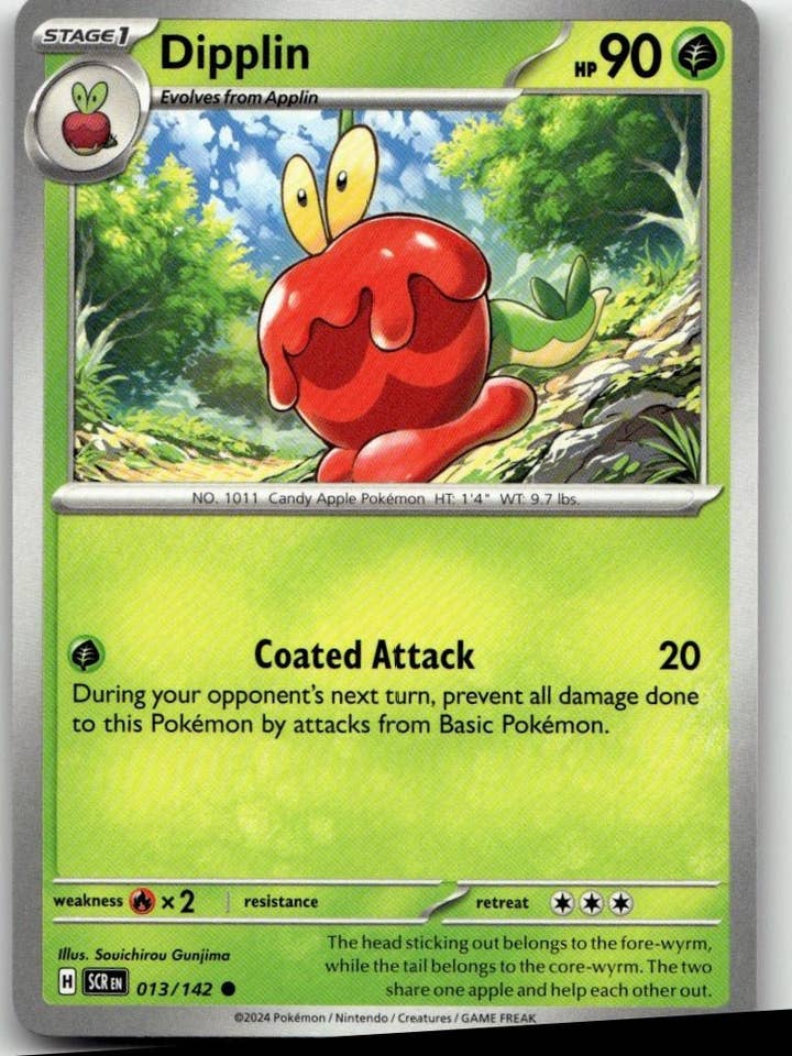 Pokémon SV07: Coroa Estelar - Dipplin #013/142 por atacado de Chronic Cards