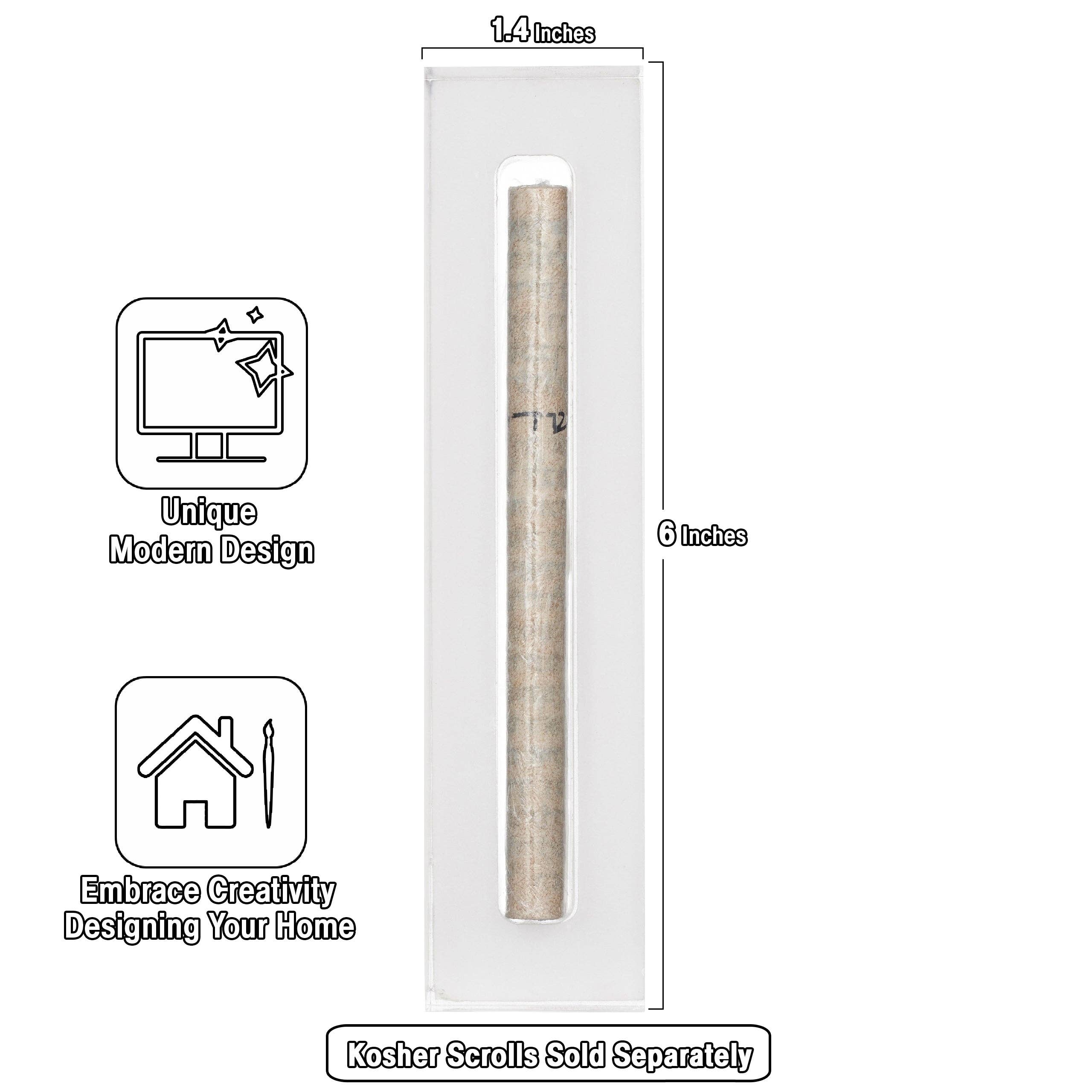 A&S Mezuzot - Wholesale Decorative Tabletop Object - Acrylic-Lucite Design32