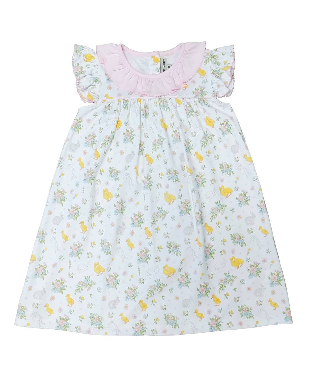 Marco and Lizzy - Wholesale Dress - Kids - Girl's "Easter Floral" Float Dress1