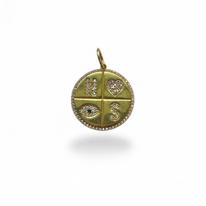 Pendentif Initial Personnalisé pour la vente par LB Beadz