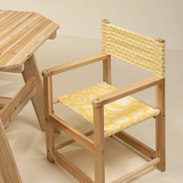 Coco Village - Wholesale Patio Set - Kids’ Patio Set 4 Chairs and Parasol–Summer Fruits6