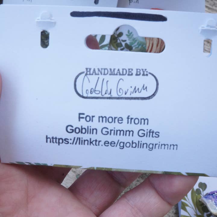 Goblin Grimm Gifts - Wholesale Lapel Pin/Button - Hand sculpted Shelf Mushroom Pins3