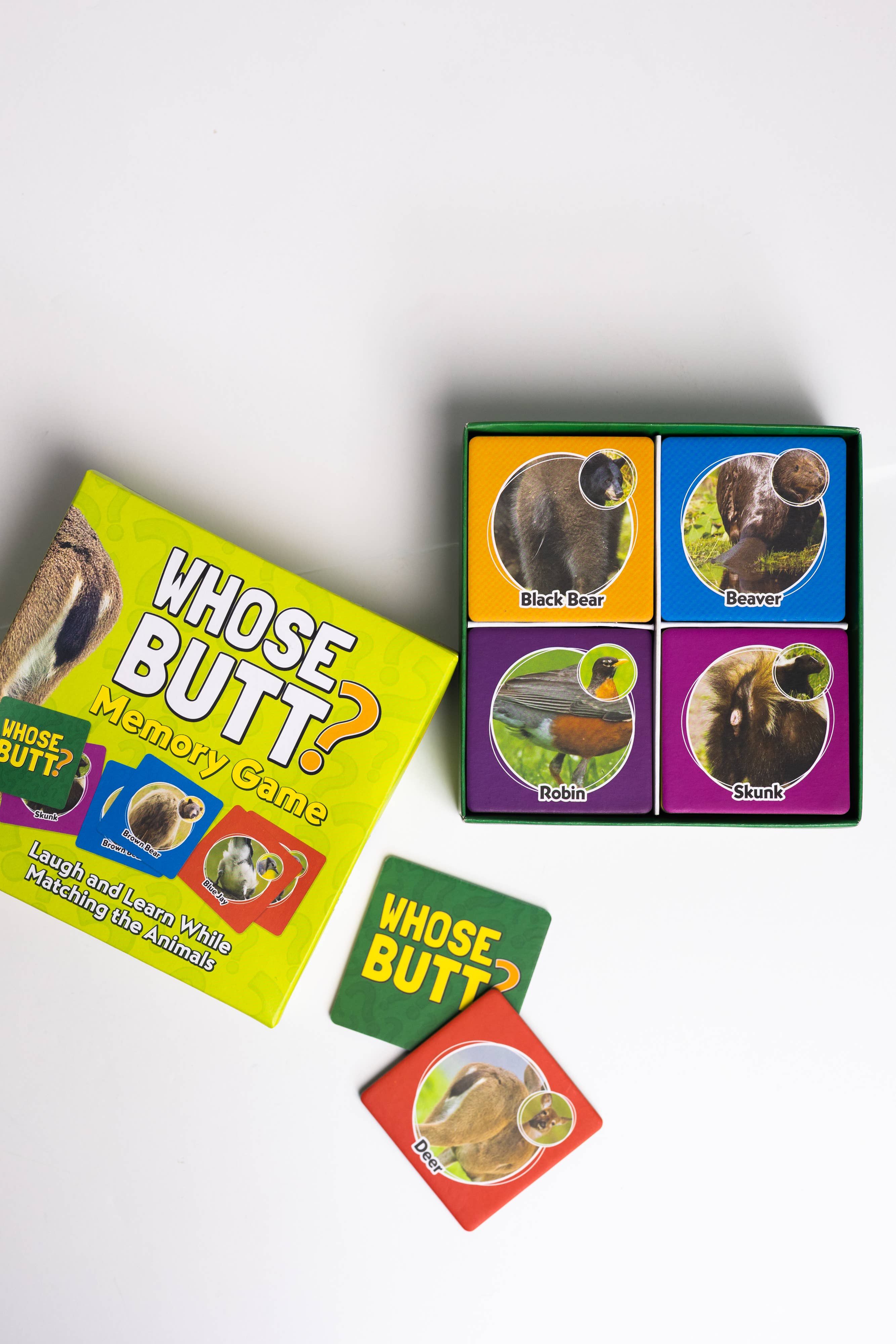 AdventureKEEN - Wholesale Brain Game - Kids - Whose Butt? Memory Game1