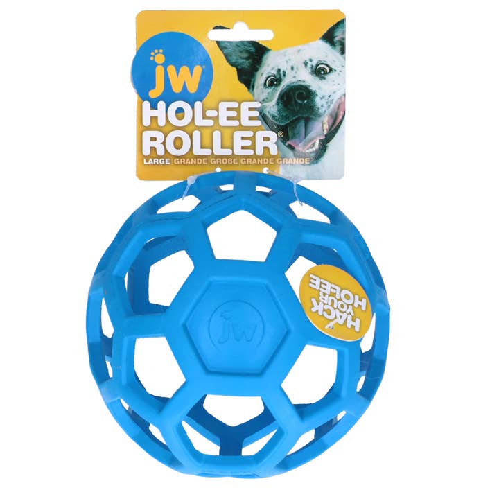 JW HOL-EE Roller L 15 cm Blå for engroshandel hos Hofman Animal Care