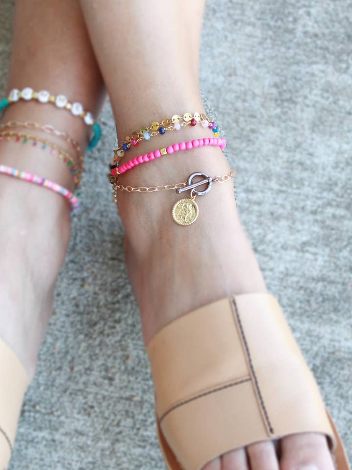 Bracelet de cheville The Evil Eye pour la vente par SoSis, The Label