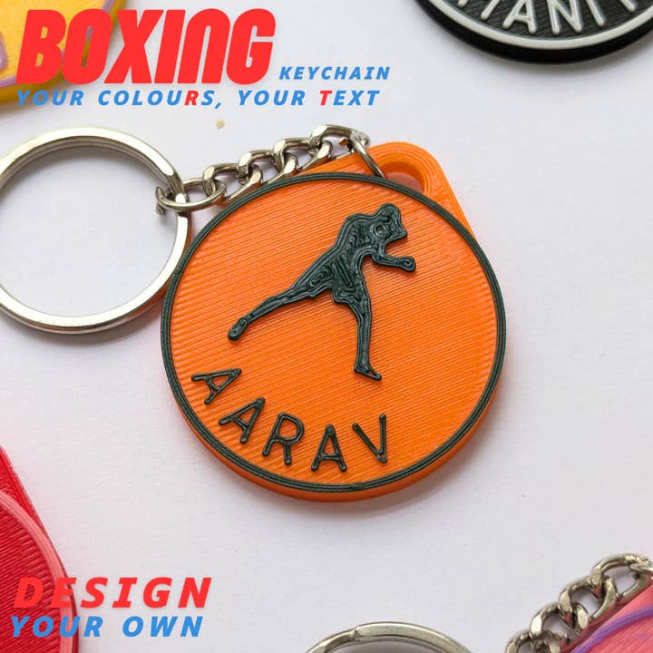 Preneel3dUniverse - Wholesale Keychain - Unisex - Boxing Keychain – Bold Mini Accessory for Boxing Lovers
