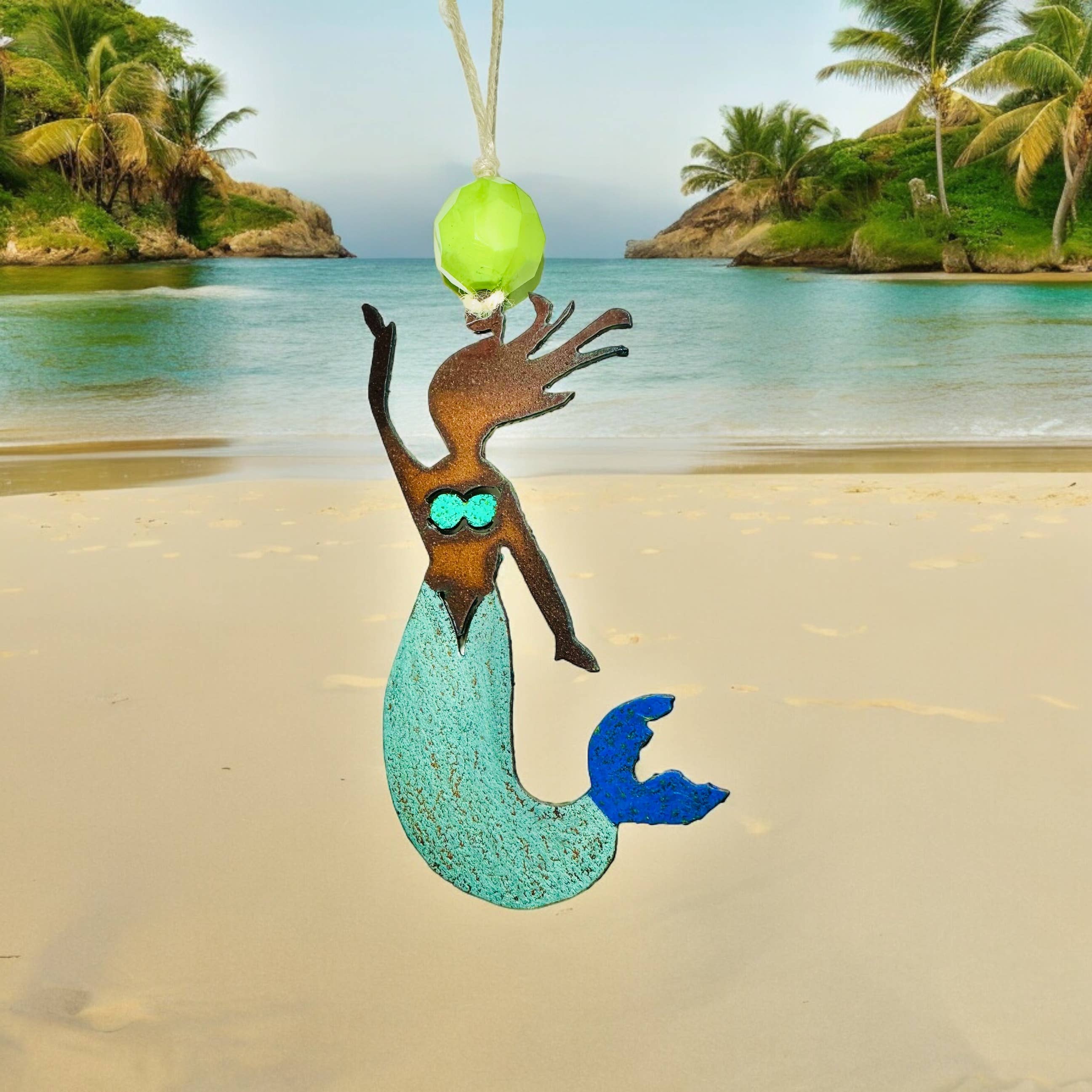 Whimsies - Wholesale Ornament - MERMAID Ornament nautisch oceaanzeecadeau kustsouvenirs