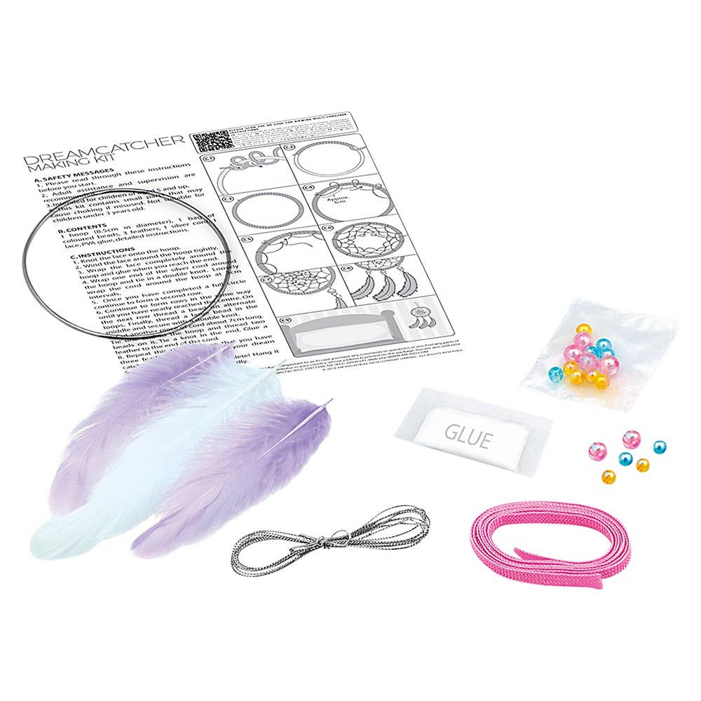 The Toy Network - Wholesale DIY Craft Kit - Kids - Little Craft/Dream Catcher Making Kit1