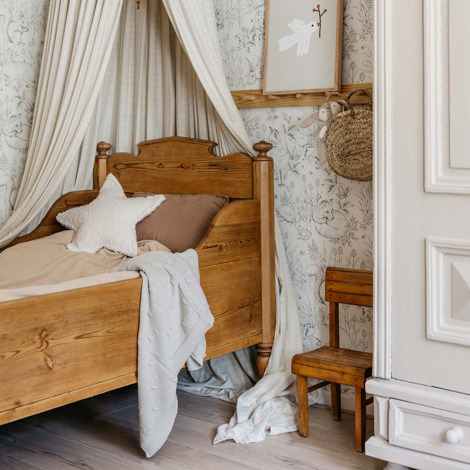 Little Otja - Vendita all'ingrosso Coperta traguardi - Bambini e neonati - Coperta lavorata a maglia in cotone biologico, pietra1