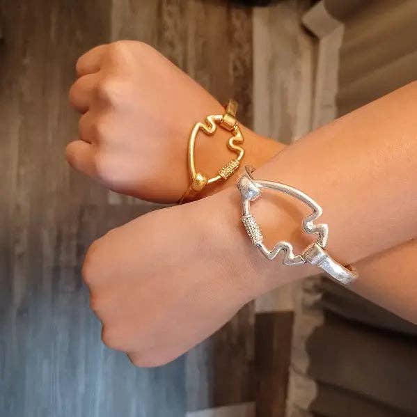 Paco Designs - Wholesale Cuff Bracelet - Beautiful Bling Arrowhead Cuff Bracelet1