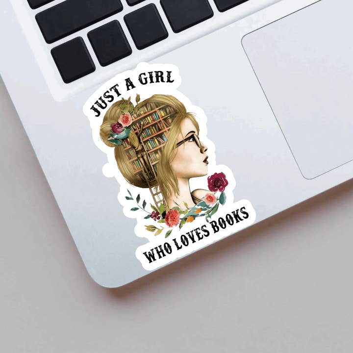Crazilyhumbledesigns - Wholesale Sticker - Booklover Sticker. waterproof sticker. decal sticker2