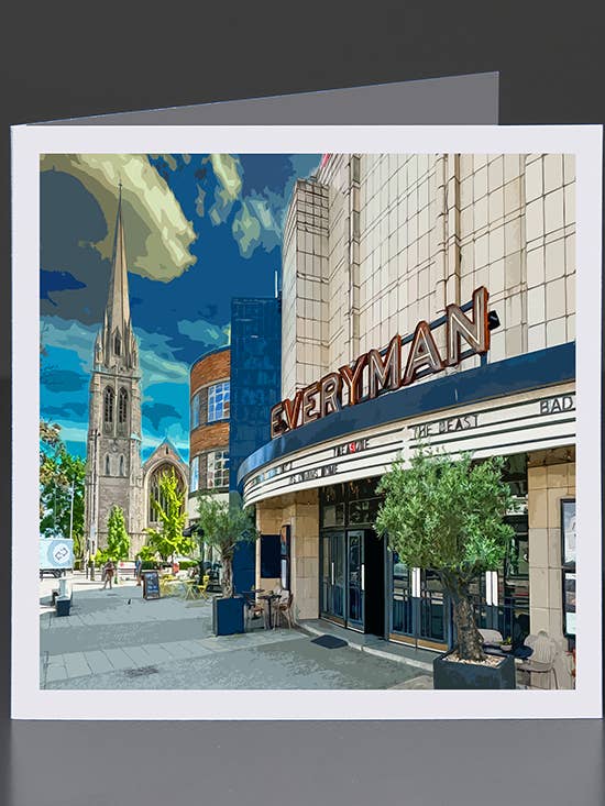 London Cards: Muswell Hill 066-2-A / Greeting Card for wholesale by Eliot Siegel & The British Art Gallery