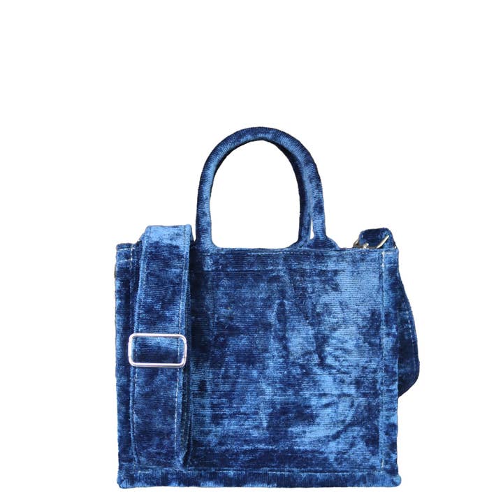 Mini Totebag Navy 02 for engroshandel hos MIASETA