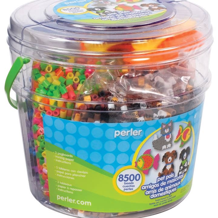 Perler Lg Bucket - Pet Pals for wholesale by Anker Play Products