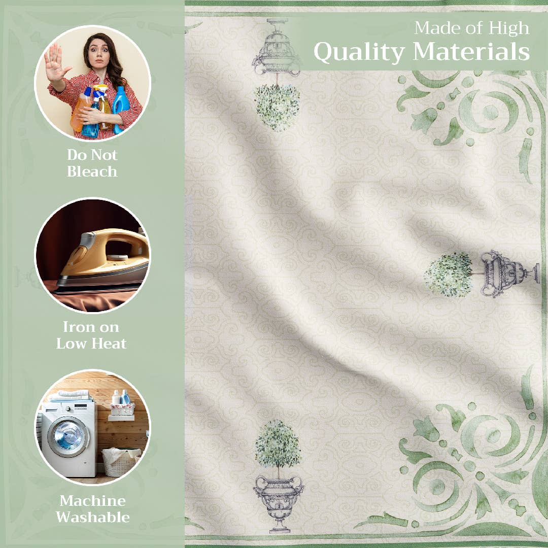 Maison d'Hermine - Design in Every Thread - Wholesale Dinner & Cloth Napkin - Napkins 100% Cotton 20" x 20" - Set of 4 - Jardin Du Roy2