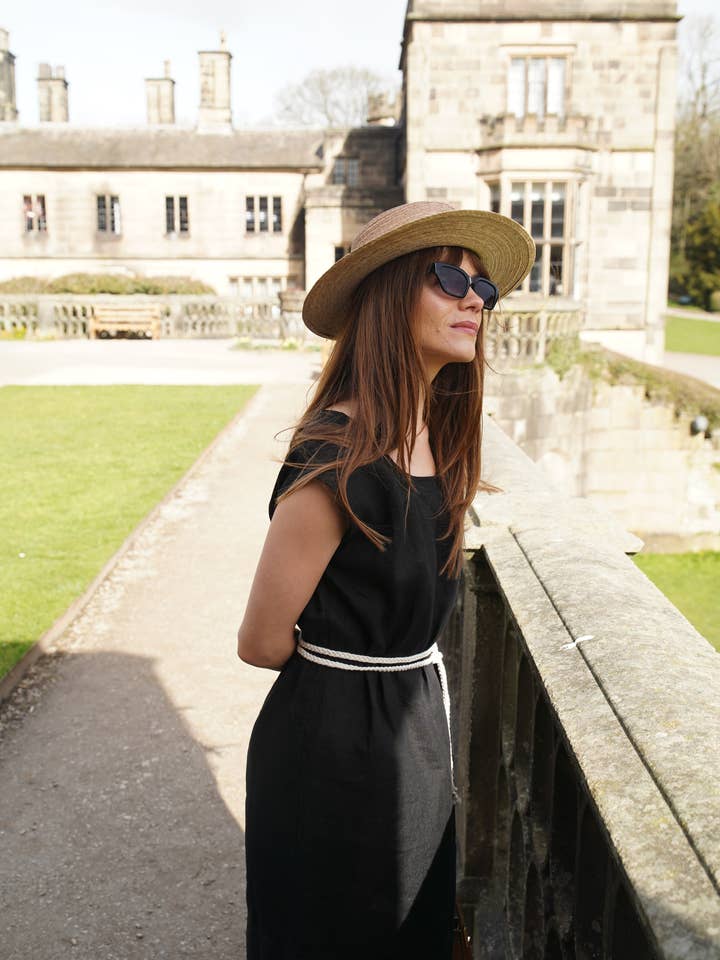 Sauths - Wholesale Dress - Women's - Irma - Linen Dress in Various Colors9