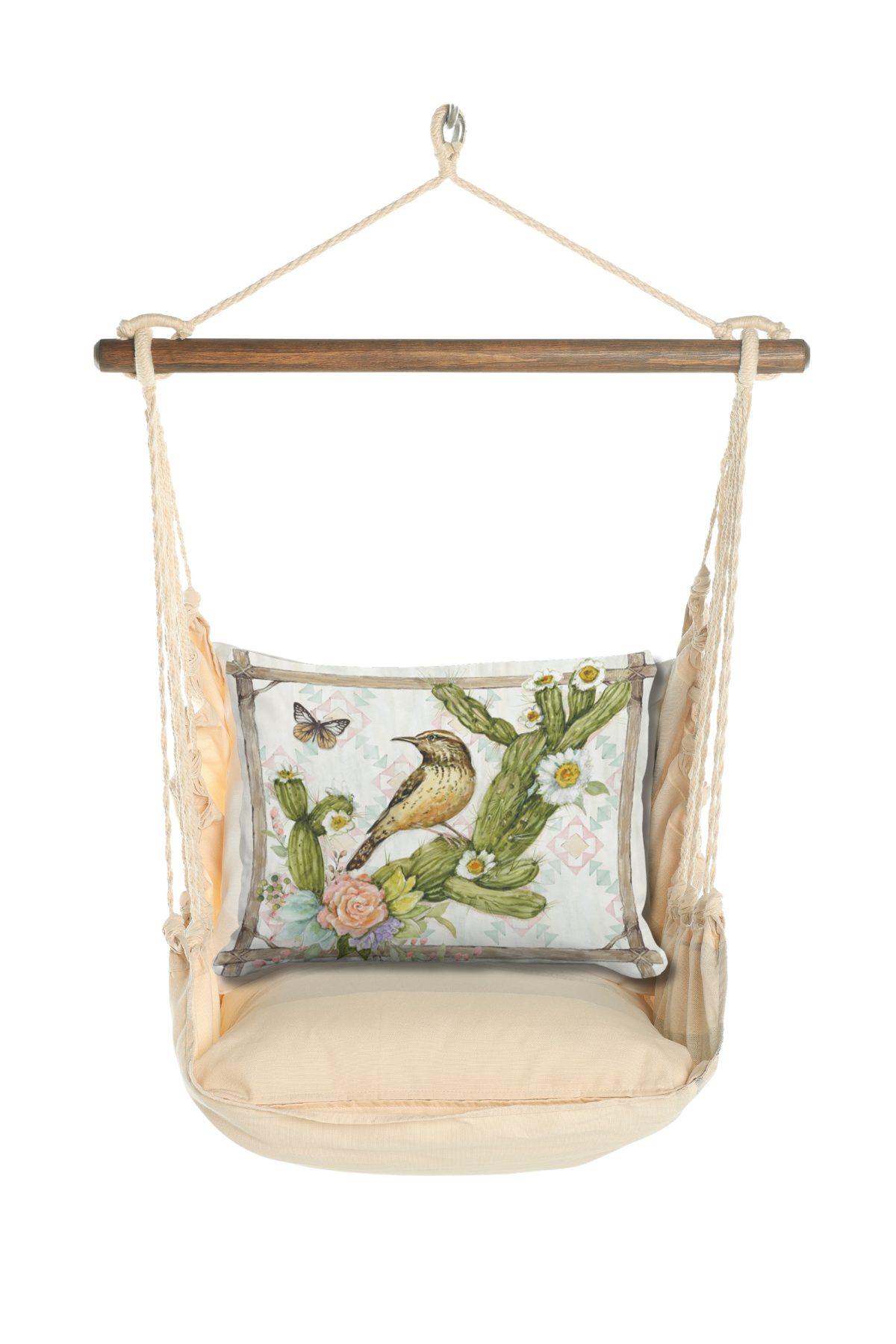 Magnolia Casual - Wholesale Swing Set - Hammock Swing 4-Piece Set indoor / outdoor - Magnolia Stripe5