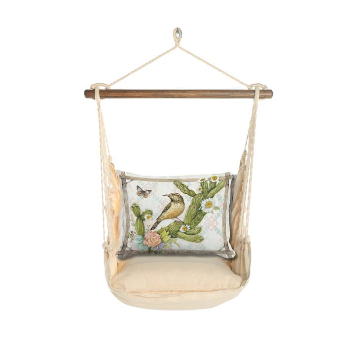 Magnolia Casual - Wholesale Swing Set - Hammock Swing 4-Piece Set indoor / outdoor - Magnolia Stripe5