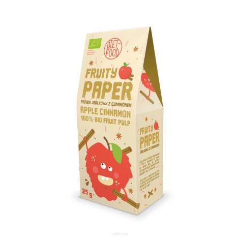 Papel Bio Frutado Maçã e Canela 25 g por atacado de Diet Food