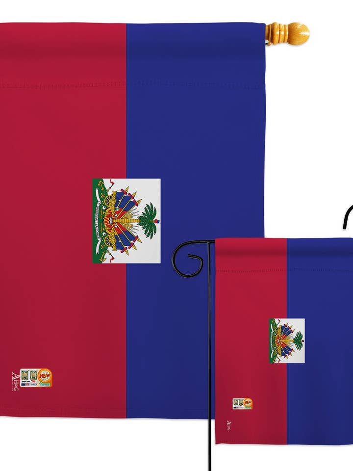 Haiti Regional Nationality Decor Flag for wholesale by Two Group Flag Co