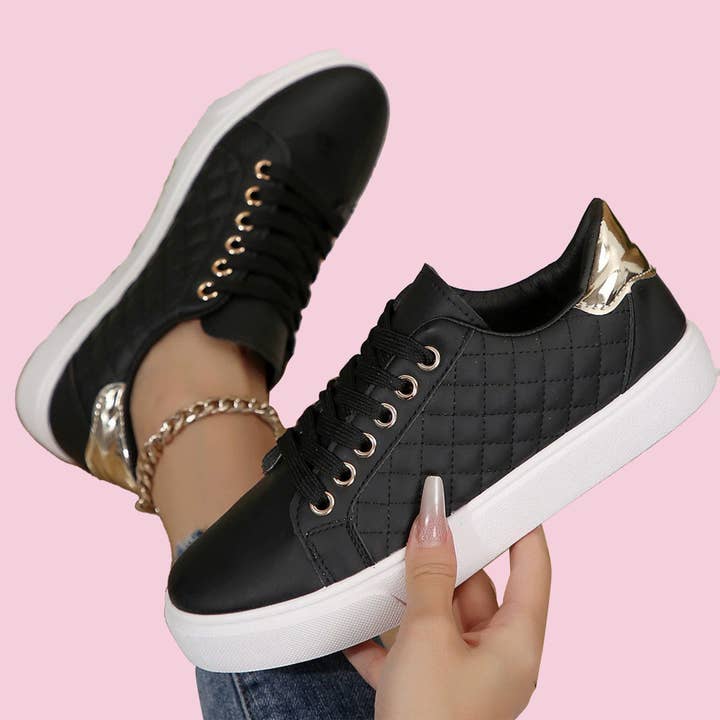 Simple Solid Color Casual Sneakers for wholesale by APHISON