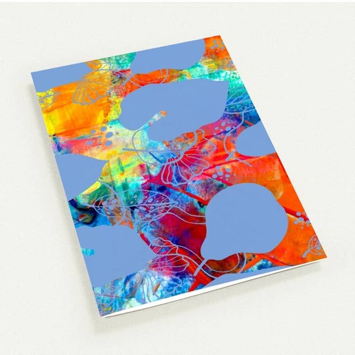 THE ISLAND - Pak van 10 dubbelgevouwen kaarten (standaard enveloppen) voor wholesale door PATRICKASTWOOD.COM