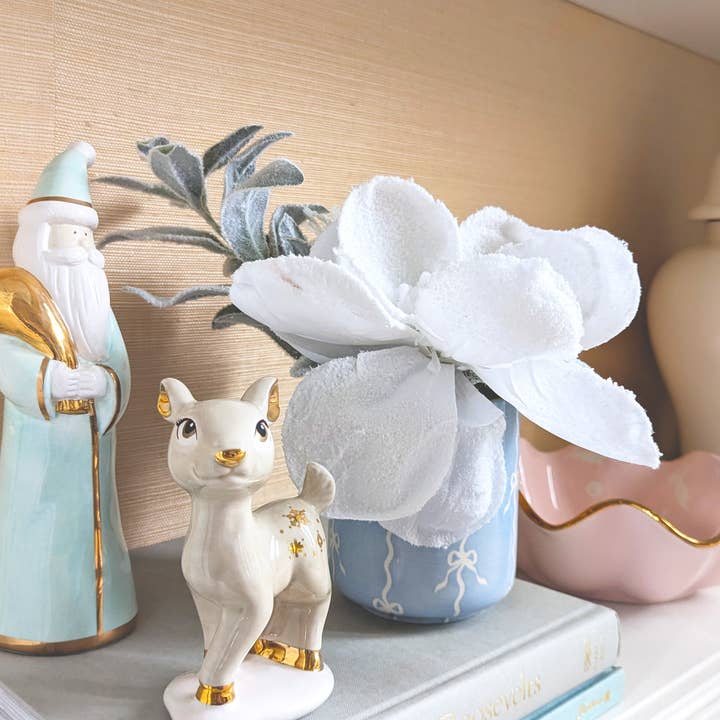 Lo Home | Ruby Clay – wholesale Decorative jar – Deck the Halls Ginger Jars in Hydrangea Light Blue8