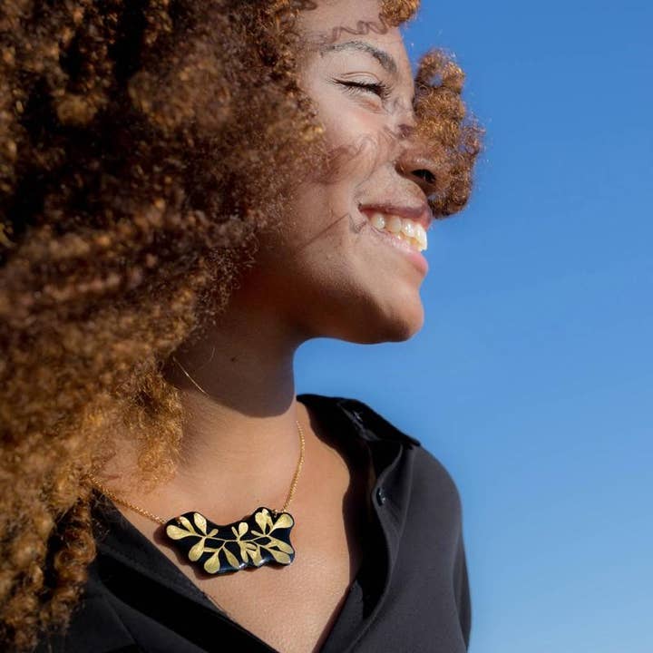 Collana foglie di Ruta per la vendita all'ingrosso da parte di coloretas