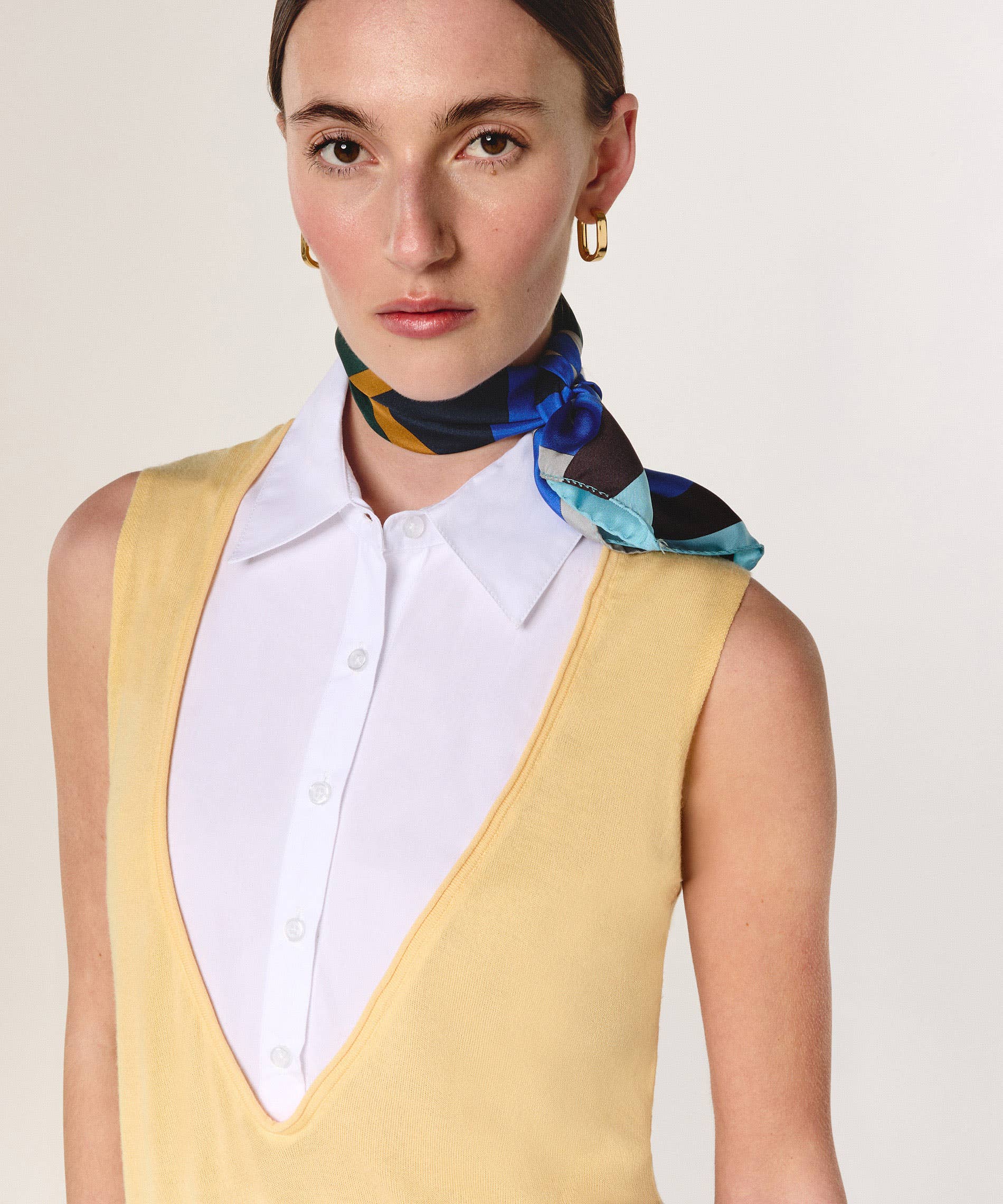 Rodier - Wholesale Scarf - Women's - Geometric silk square16