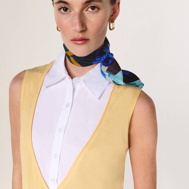 Rodier - Wholesale Scarf - Women's - Geometric silk square16