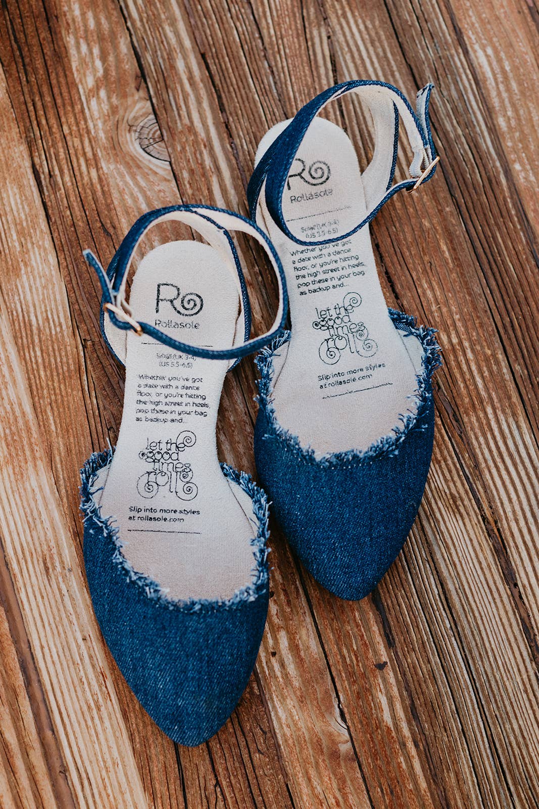 Rollasole - Wholesale Flats - Women's - Denim Dash6