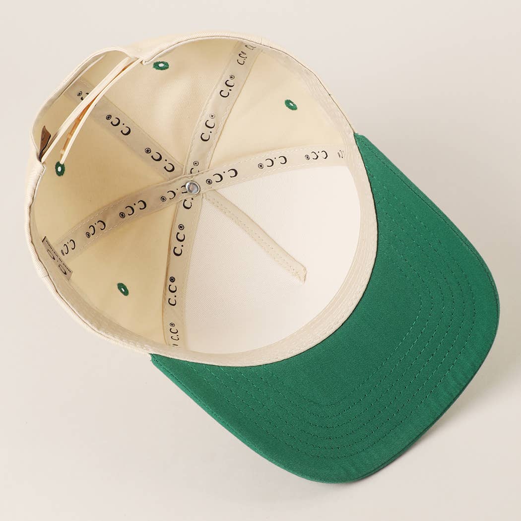 Fashion City - Wholesale Trucker Hat - Unisex - Two Tone Canvas Cotton Two Stripes Trucker Hat 8