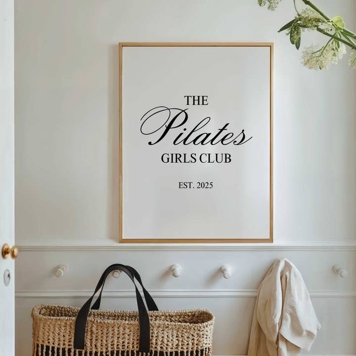 The Pilates Girls Club Print for wholesale by D'LUXE PRINTS