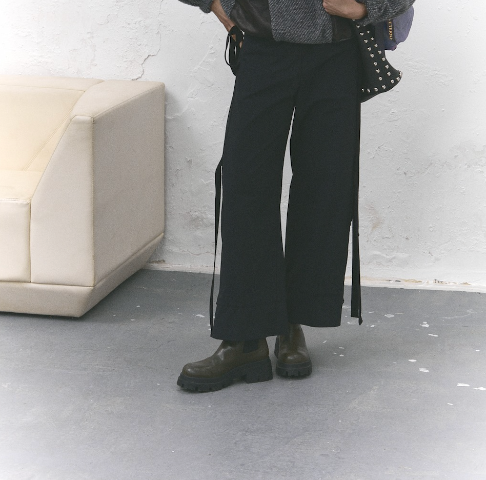 SUNDAY LIFE - Wholesale Pants - Women's - Tora-Wide pants with adjustable volume5