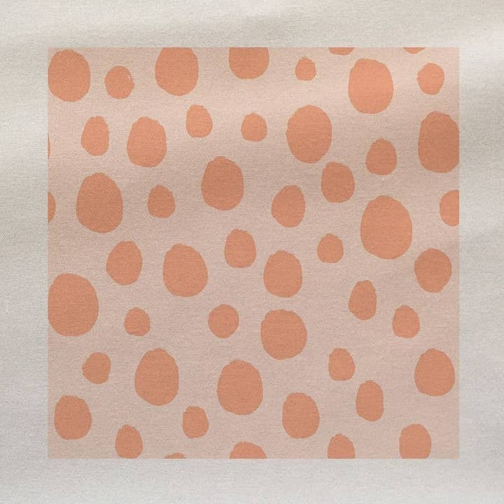 Animals Print Spots Polka Dots Pinks Printed Fabric Panel for wholesale by Hills Of Fabric