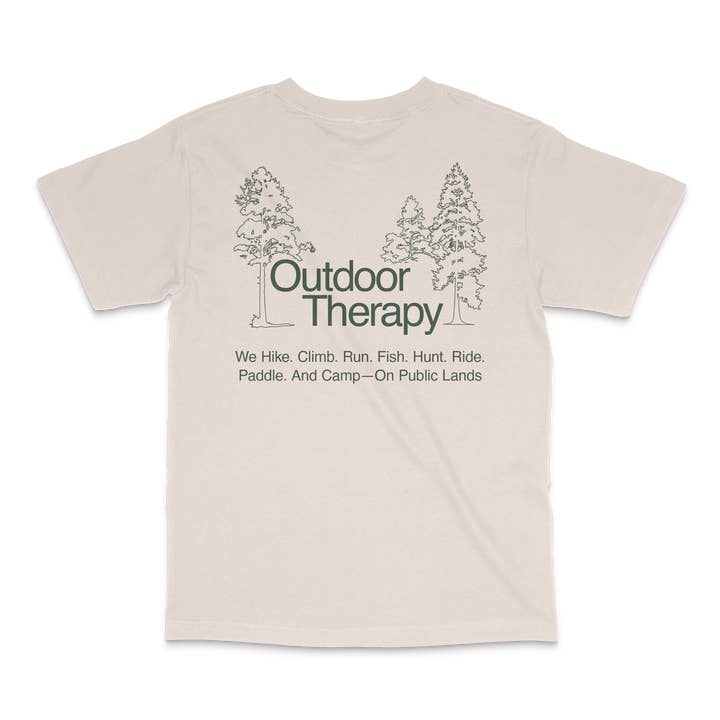 Outdoor Therapy — Unisex T-Shirt for wholesale by Dynamite Starfish