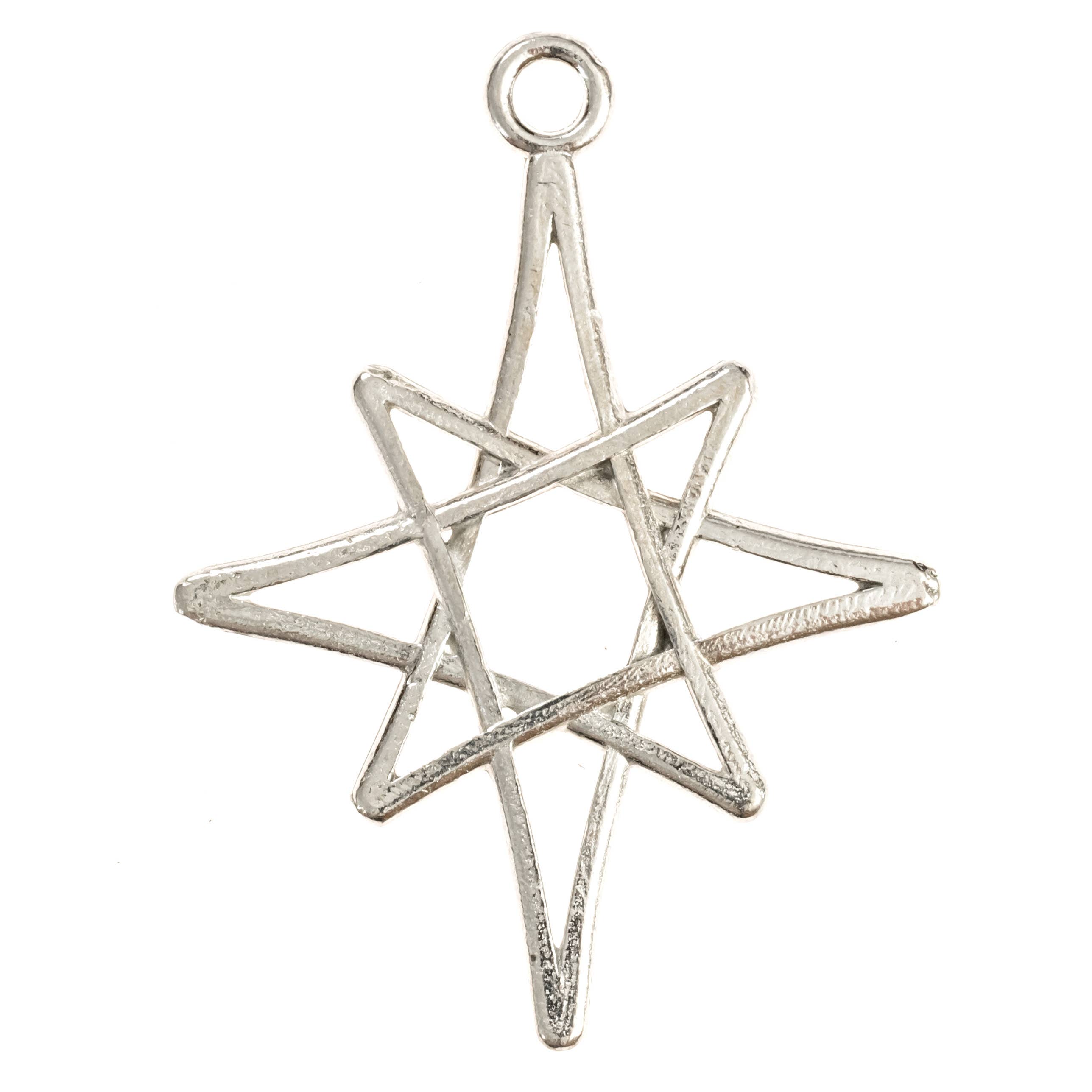 House of Morgan Pewter - Wholesale Ornament - Bethlehem Star Ornament - Star Christmas Ornament 3