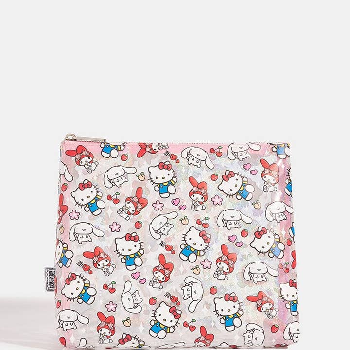 Skinnydip London - Wholesale Toiletry Bag - Women's - Hello Kitty x Skinnydip Hello Kitty & Friends Shimmer Wash Bag