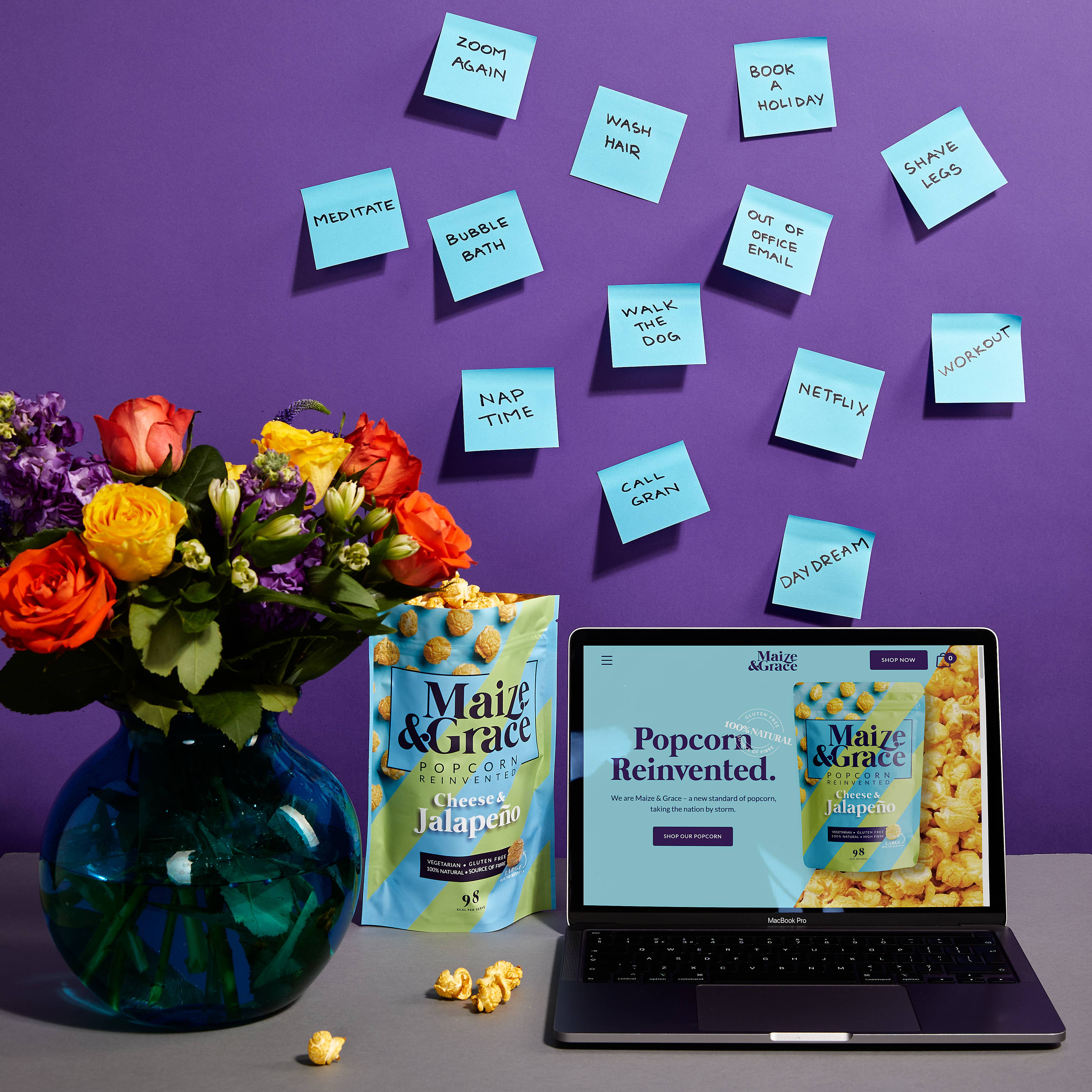 Maize & Grace – wholesale Popcorn – Maize & Grace Cheese & Jalapeño Popcorn3