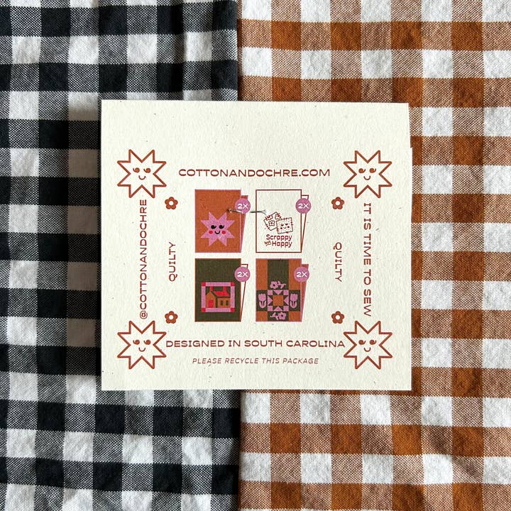 Cotton and Ochre - Wholesale Craft Supplies - Quilty Pack Woven Labels1