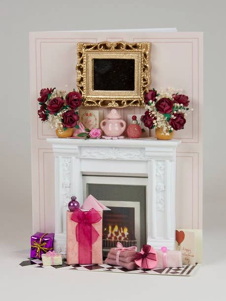 Luxury Rose Fireplace for wholesale by Karrie Barron Limited