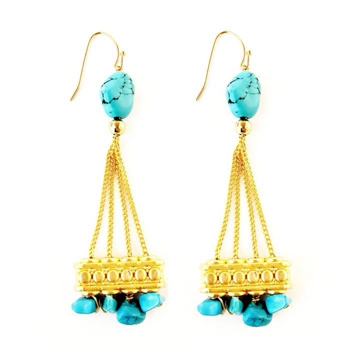 Brinco Xena Chandeliers por atacado de MINU Jewels