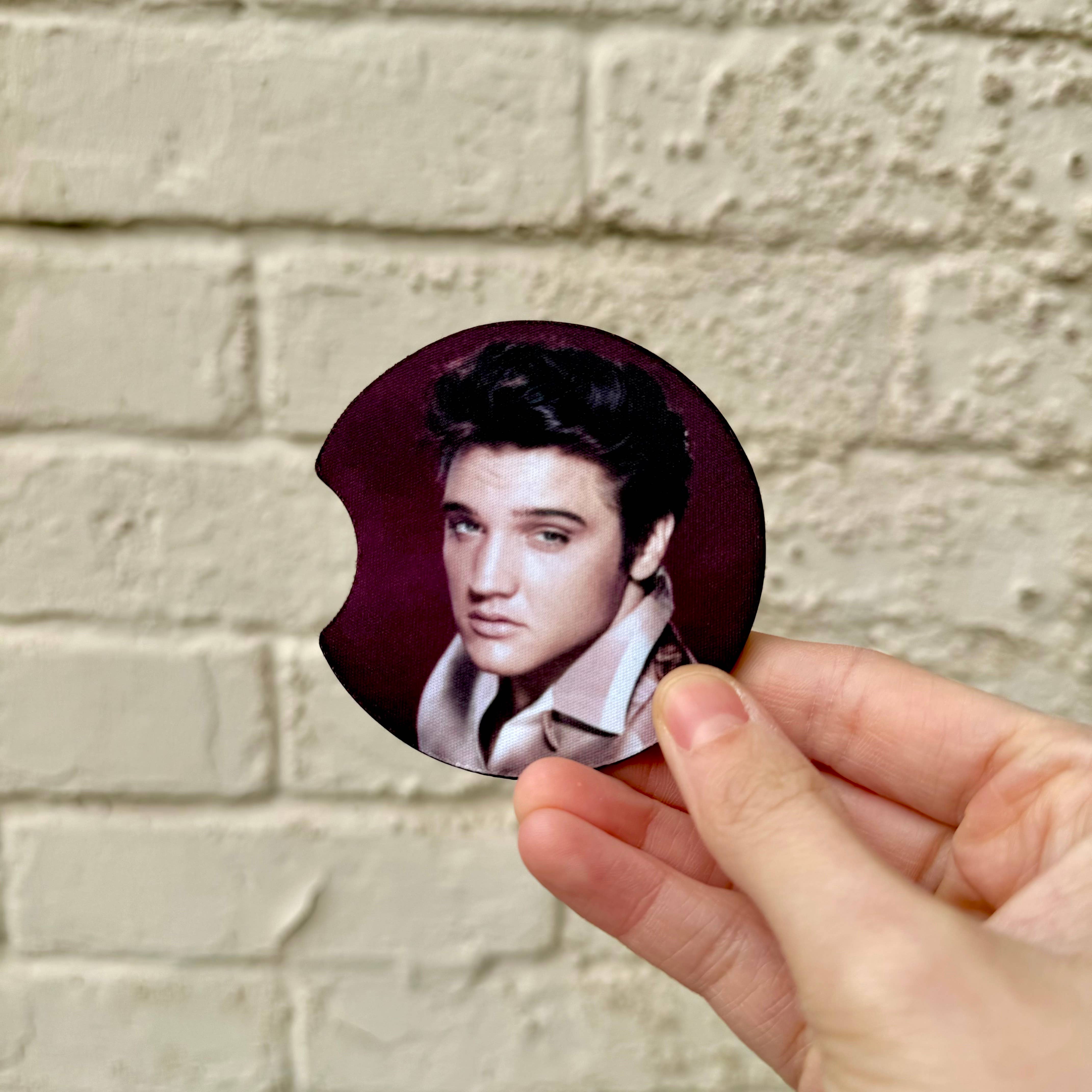 XO Wholesale - Wholesale Car Coaster - Unisex - Elvis Neoprene Car Coasters1