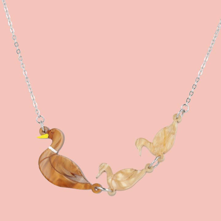 No Ducks Given Necklace for wholesale by Sour Cherry