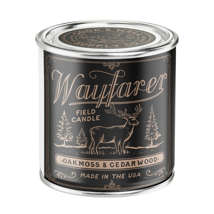 Good & Well Supply Co. - Wholesale Travel Candles - Wayfarer Field Candle0